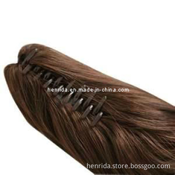 Human Hair Jaw Clip Ponytails, Jaw Clip Hair Pieces